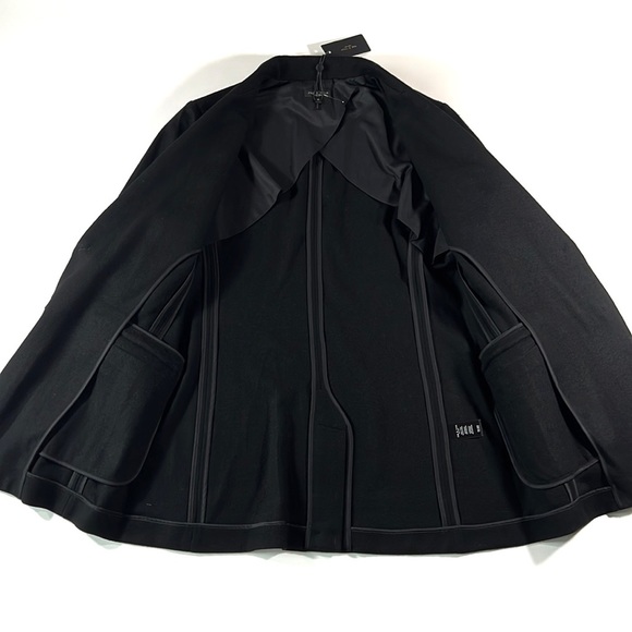 Rag & Bone Black Charles Wool Blazer Suit Jacket Womens 8 or 12 NEW - Picture 11 of 14